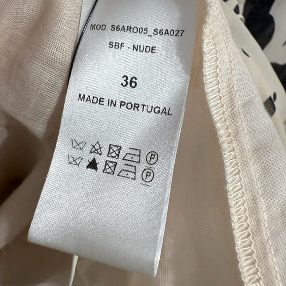 See by Chloe silk floral print mini dress Size 36 feminine formal Academia Dress - Picture 10 of 12